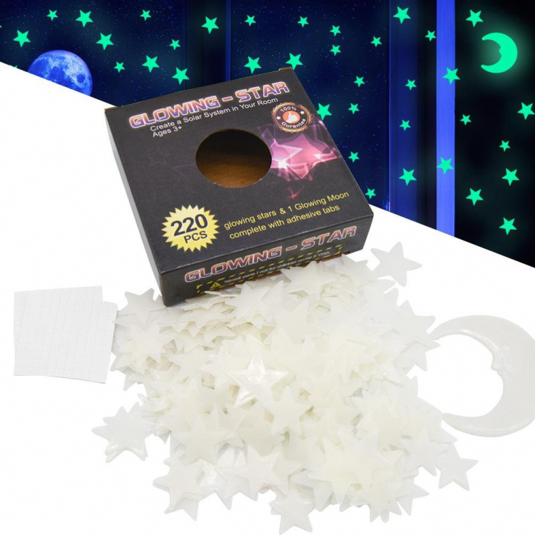 Hehkuva seinätarrat, Stars