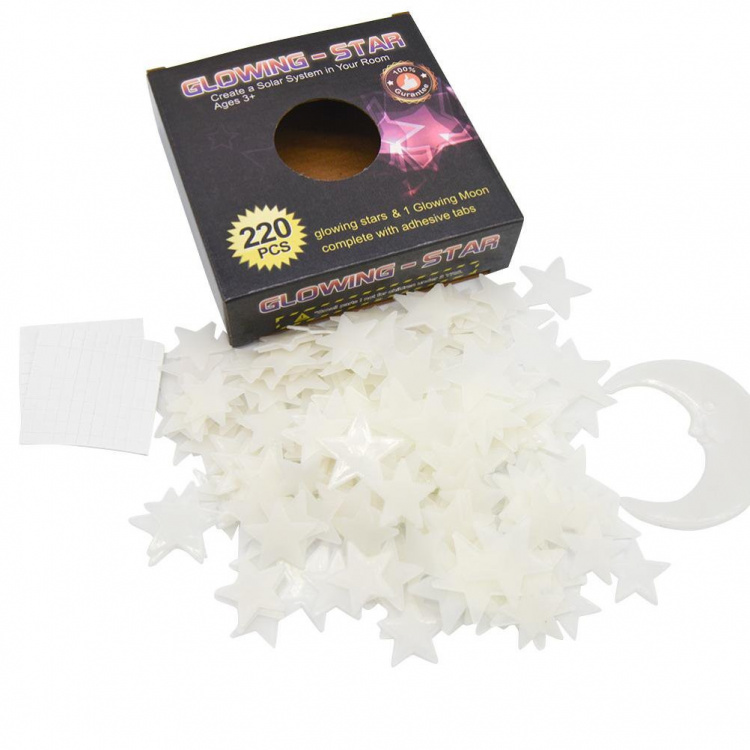 Hehkuva seinätarrat, Stars