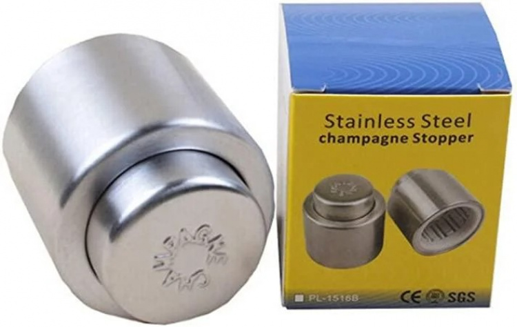 Uudelleenkäytettävä viinitulppa Uudelleenkäytettävä viinitulppa