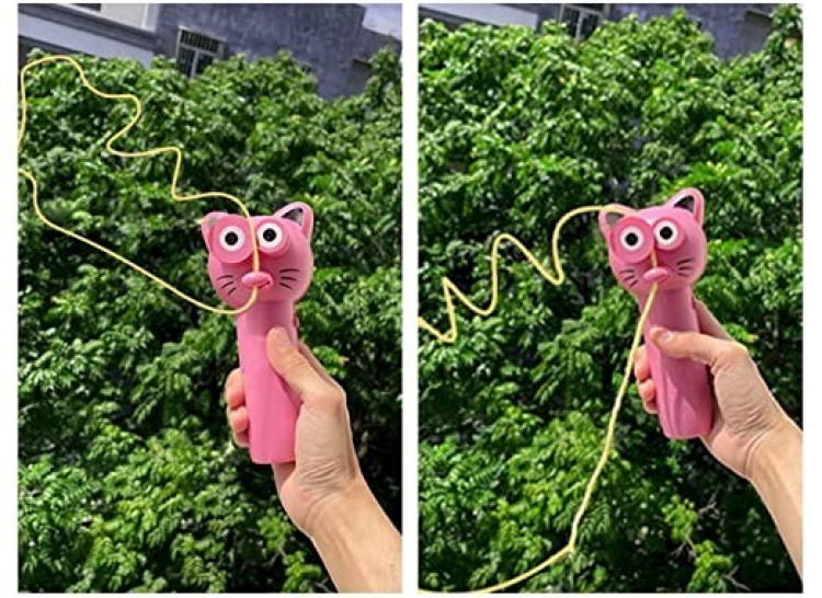 Köydenheittolelu lapsille (vaaleanpunainen)