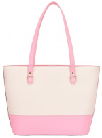 Käsilaukut, Beige Vaaleanpunainen ja kultaiset yksityiskohdat Käsilaukut, Beige Vaaleanpunainen ja kultaiset yksityiskohdat