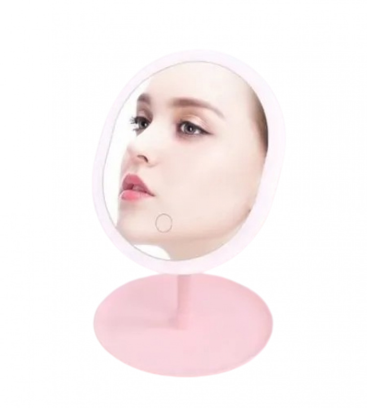 Ladattava Led Touch peilipöytä jalustalla Ladattava Led Touch peilipöytä jalustalla