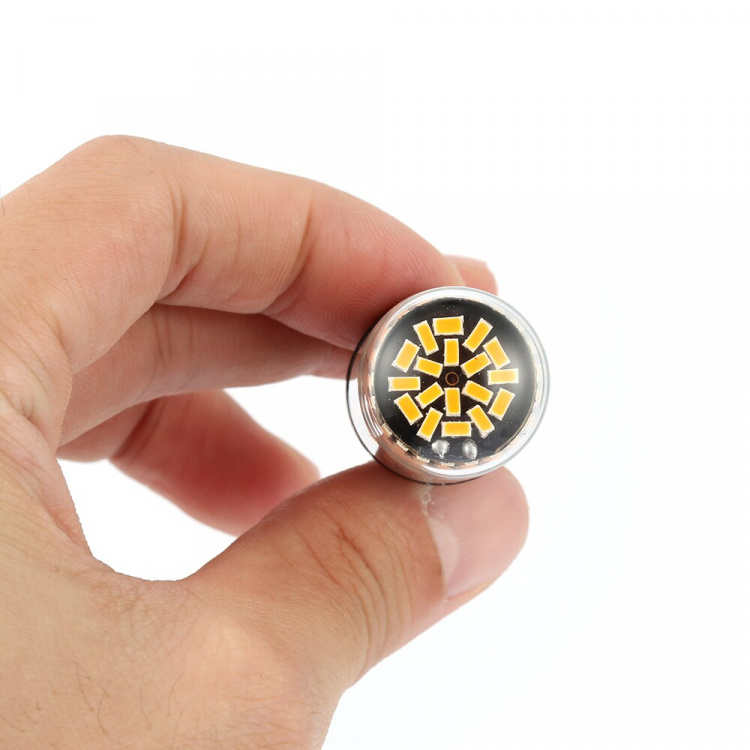 Korosta jarruvalon dekoodaus anti-stroboskooppinen, keltainen Korosta jarruvalon dekoodaus anti-stroboskooppinen, keltainen