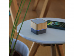 Bluetooth Mini puinen kaiutin toimistoon, Harmaa