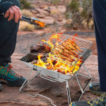 Kätevä & Taitettava Grilli, Hopea Kätevä & Taitettava Grilli, Hopea