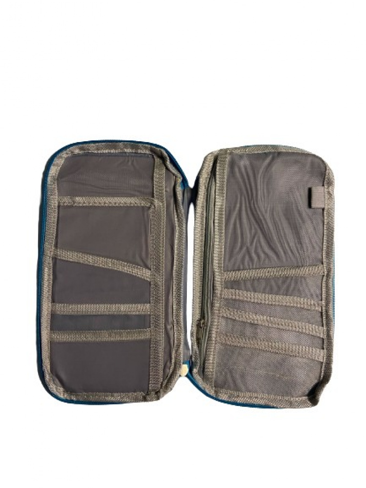 Matkustuslompakko passille ja matkustusasiakirjoille, sininen Matkustuslompakko passille ja matkustusasiakirjoille, sininen