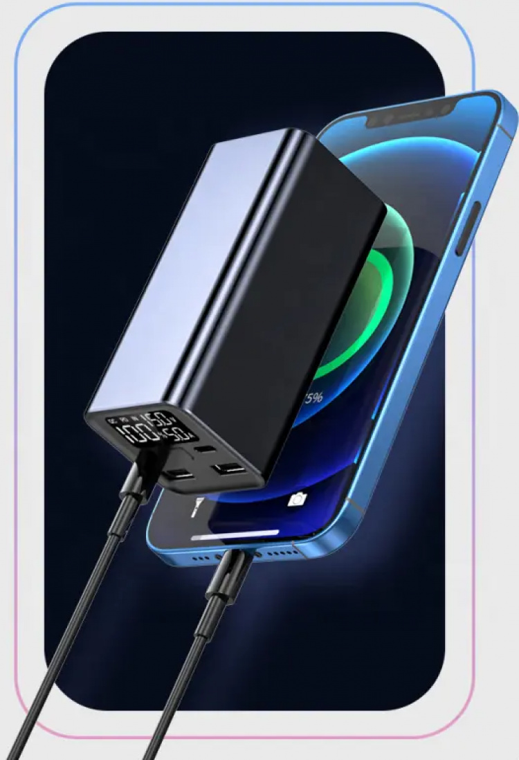 Powerbank 20000mAh 65W QC3.0 nopea lataus puhelimelle ja kannettavalle tietokoneelle Powerbank 20000mAh 65W QC3.0 nopea lataus puhelimelle ja kannettavalle tietokoneelle