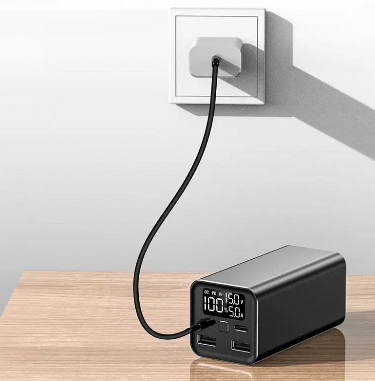 Powerbank 20000mAh 65W QC3.0 nopea lataus puhelimelle ja kannettavalle tietokoneelle Powerbank 20000mAh 65W QC3.0 nopea lataus puhelimelle ja kannettavalle tietokoneelle