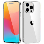 TPU matkapuhelimen kotelo iPhone 15, läpinäkyvä