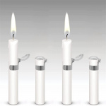 Valosammutin hopea, 4-pack Valosammutin hopea, 4-pack