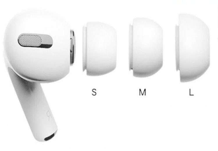 Silikonitulpat Airpods Pro:lle, 3 kokoa