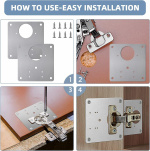 Saranan korjauslevy 4-pack