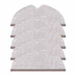 5-pakkaus moppiliinoja Roborock S5/S5 Max/S50/S51/S55/S6/S6 MaxV/S6 Pure -moppipyyhkeille