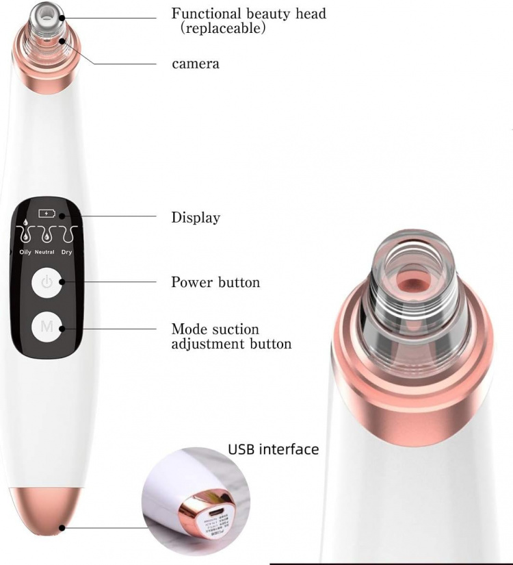 Kasvojen puhdistusaine huokosille