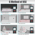 Laseretäisyysmittari 40m Laseretäisyysmittari 40m