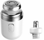 Kannettava miniparranajokone, valkoinen Kannettava miniparranajokone, valkoinen