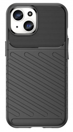 TPU-muovikotelo iPhone 16 Pro Maxille, musta