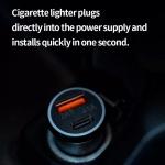 Autolaturi 1 x USB + 1 x USB-C yhteensopiva Etsi iPhoneni kanssa