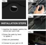 Nostotyynyt Tesla Model 3/Y/X/S:ään, 4 kpl