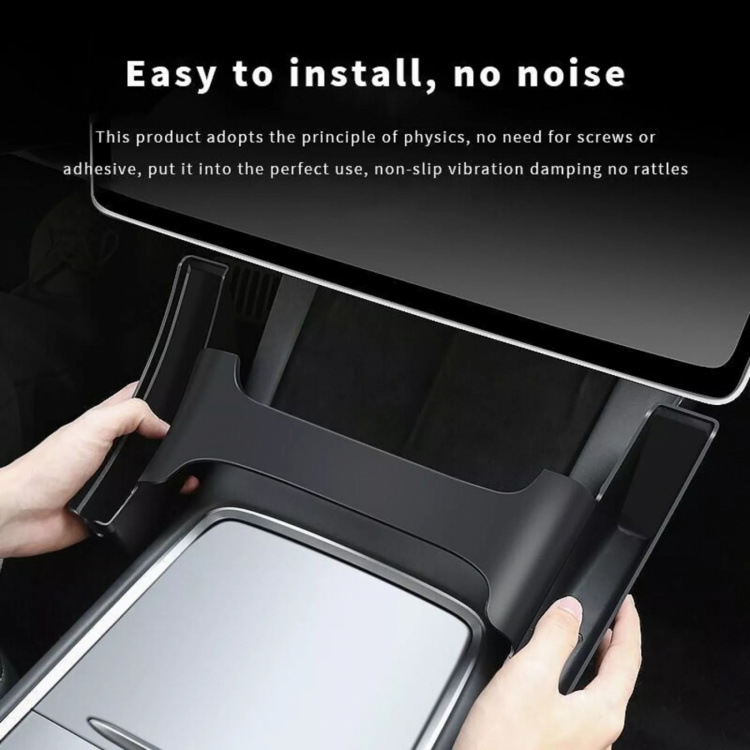 Tesla Model 3 & Y säilytyslokero keskikonsoliin