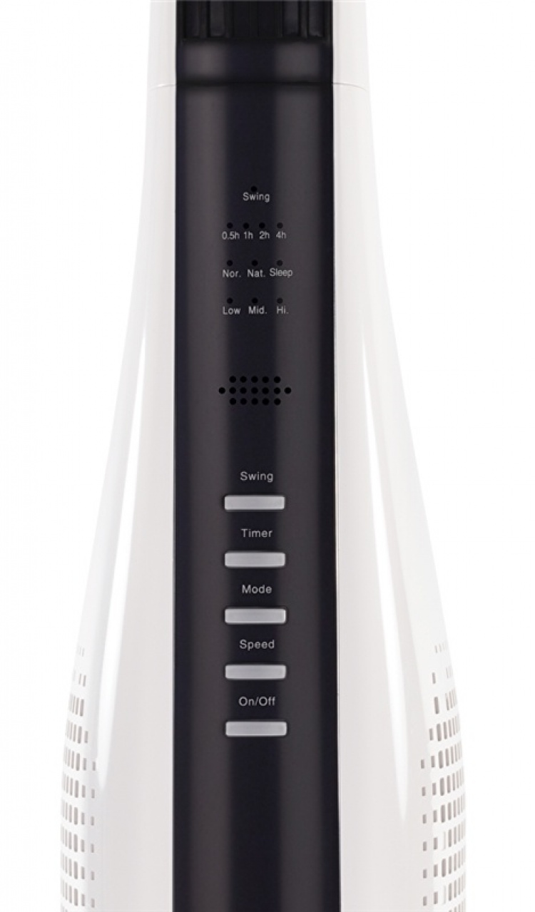 NORDIC HOME 2-i-1 Tornfläkt med luftcirkulator, 3 hastigheter, 40W, timer, vit NORDIC HOME 2-i-1 Tornfläkt med luftcirkulator, 3 hastigheter, 40W, timer, vit