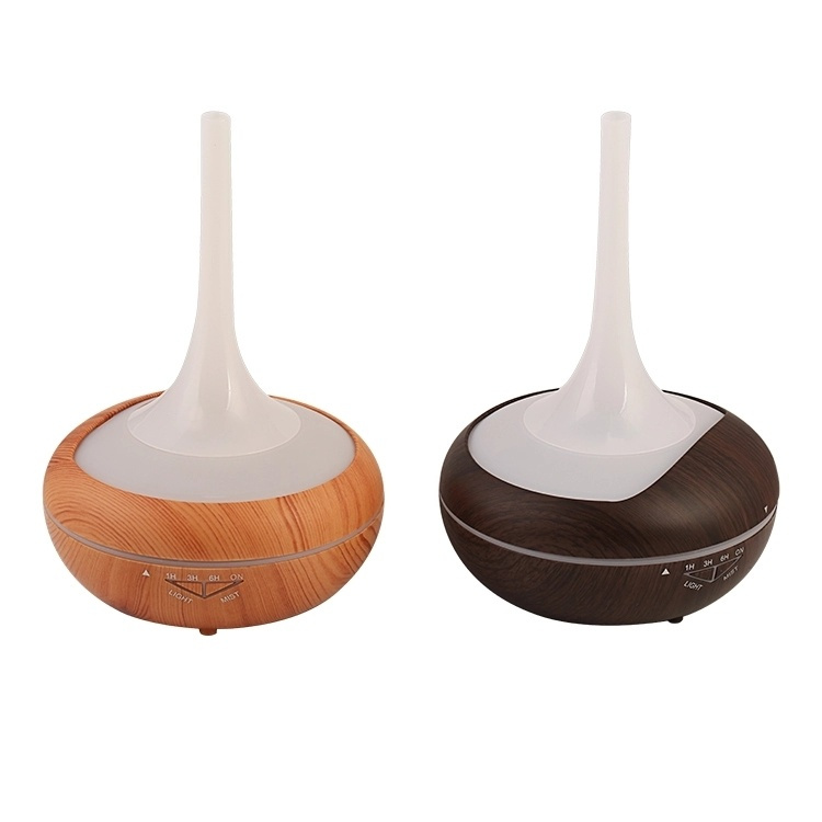 Ilmankostutin puu LED-lamppu, tumma puu 240 ml Ilmankostutin puu LED-lamppu, tumma puu 240 ml