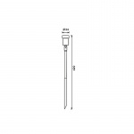 LightsOn Optica trädgårdsspot Aluminium LightsOn Optica trädgårdsspot Aluminium