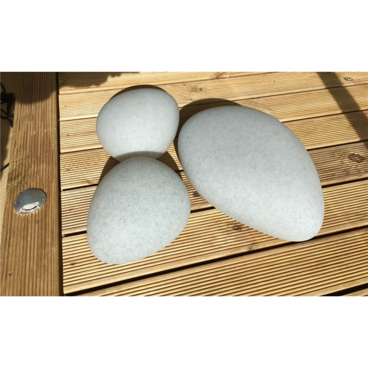 LightsOn Stone XL 40 cm dekorativ sten