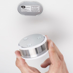 Smartwares Magnetfäste Brandvarnare 7cm+ Smartwares Magnetfäste Brandvarnare 7cm+