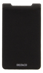 DELTACO älypuhelimen maksukorttitasku, RFID-suodatus, 3M-pinta, musta DELTACO älypuhelimen maksukorttitasku, RFID-suodatus, 3M-pinta, musta