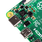 Raspberry Pi 4 Model B, 4 GB RAM, USB-C, dual Micro HDMI Raspberry Pi 4 Model B, 4 GB RAM, USB-C, dual Micro HDMI