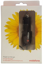 Autolaturi 1A Micro-USB ja Mini-USB, musta