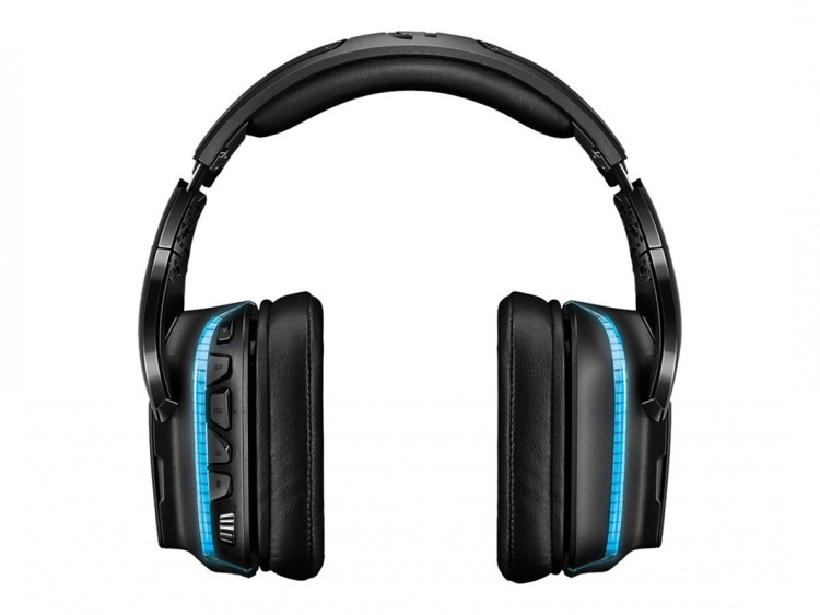 Logitech Gaming Headset G935 - 7,1 kanaler - full storlek - trådlöst - svart, bl Logitech Gaming Headset G935 - 7,1 kanaler - full storlek - trådlöst - svart, bl