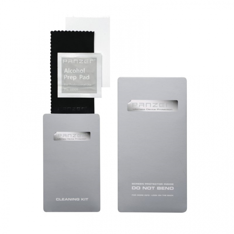 Panzer iPhone 6S/6 Plus, kaareva silikaattilasi, musta Panzer iPhone 6S/6 Plus, kaareva silikaattilasi, musta