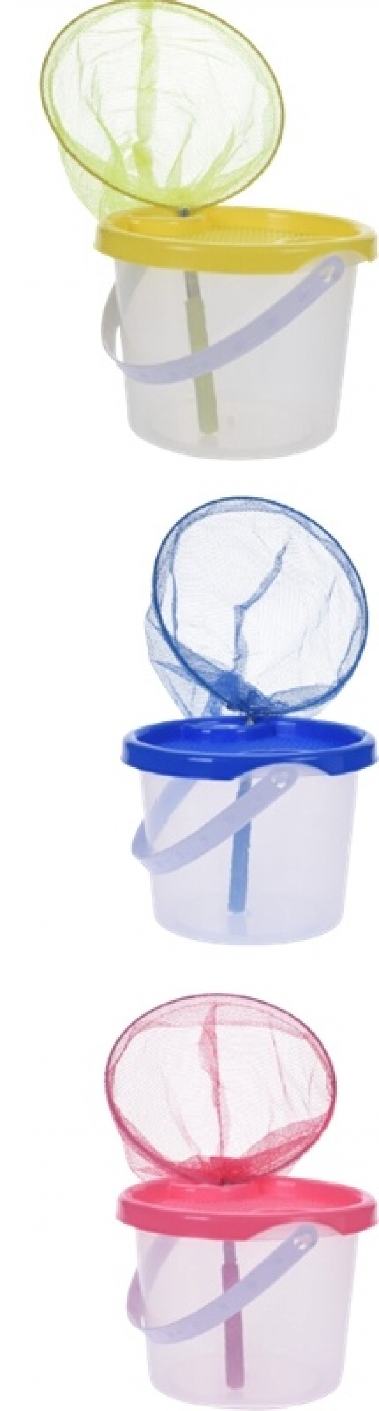 Ämpäri + verkko rannalle