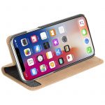 Krusell Sunne lompakkokotelo iPhone Xr:lle, Vintage Beige Krusell Sunne lompakkokotelo iPhone Xr:lle, Vintage Beige