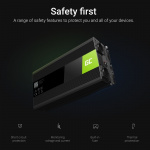 Green Cell Effektomvandlare för bil, 12V till 230V 2000W/4000W