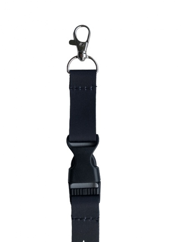 Avaimenperä Teknikproffset-logolla, musta Avaimenperä Teknikproffset-logolla, musta