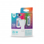 Forever Light Kauko-ohjattava LED-lamppu RGB+White, GU10 5W Forever Light Kauko-ohjattava LED-lamppu RGB+White, GU10 5W