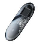 Baseus langaton laturi 2-in-1 18W, läpinäkyvä