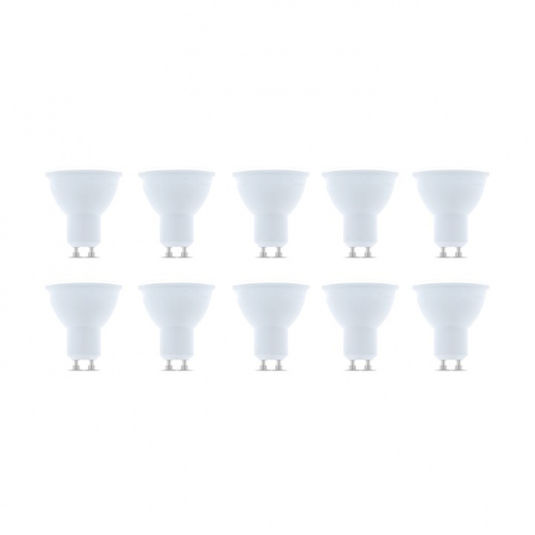 LED-lamppu GU10 7W 230V 3000K 38°, 10-pack, Lämmin valkoinen LED-lamppu GU10 7W 230V 3000K 38°, 10-pack, Lämmin valkoinen