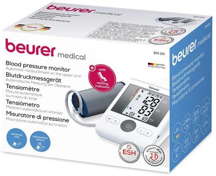 Beurer BM 28 Helautomatisk blodtrycksmätare för överarmen