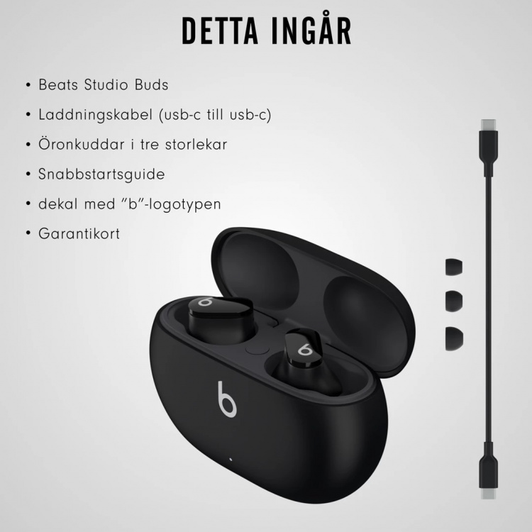 Beats Studio Buds, musta-Fyndvara