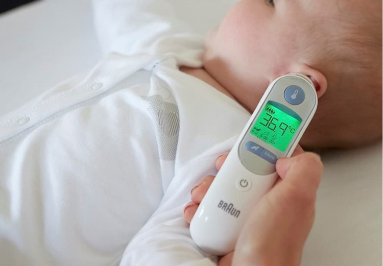 Braun IRT6520 ThermoScan 7 Örontermometer, Vit