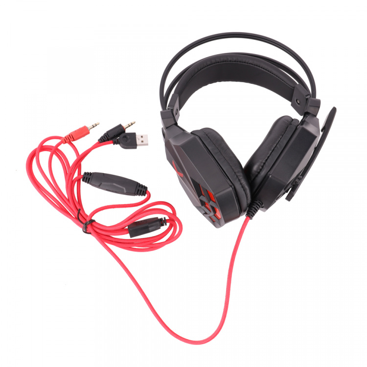 Maxlife Gaming MXGH-200 langalliset over-ear kuulokkeet 3.5mm musta