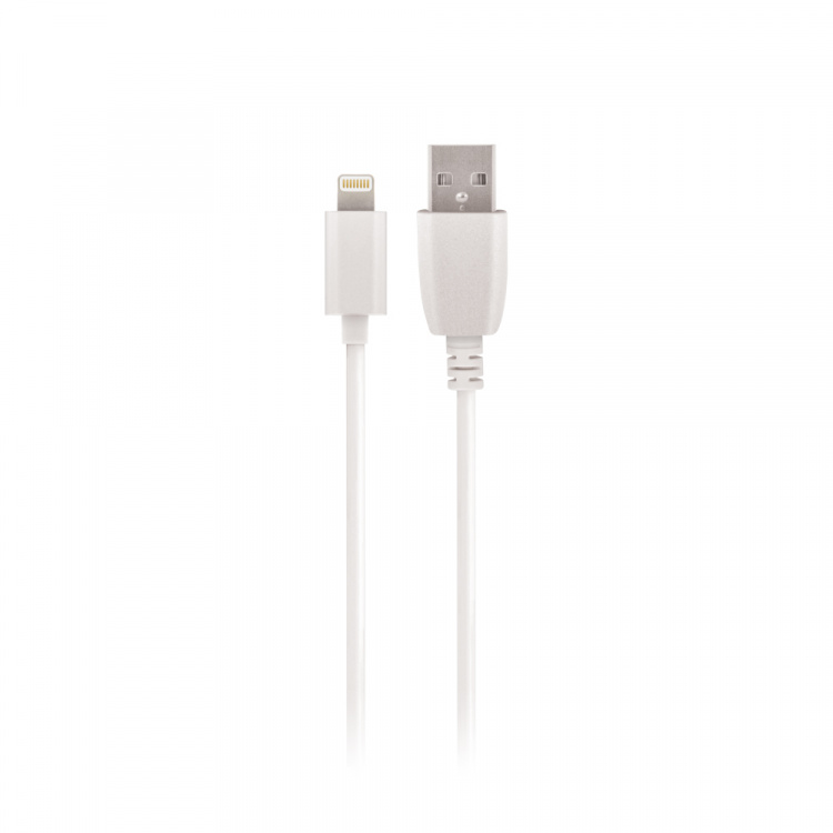 Maxlife kaapeli USB - Lightning 2.0 m 2A, valkoinen