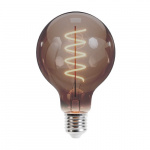 Forever Light LED-lamppu hehkulamppu E27 G95 4W 230V 2000K 250lm SF, nokinen lasi