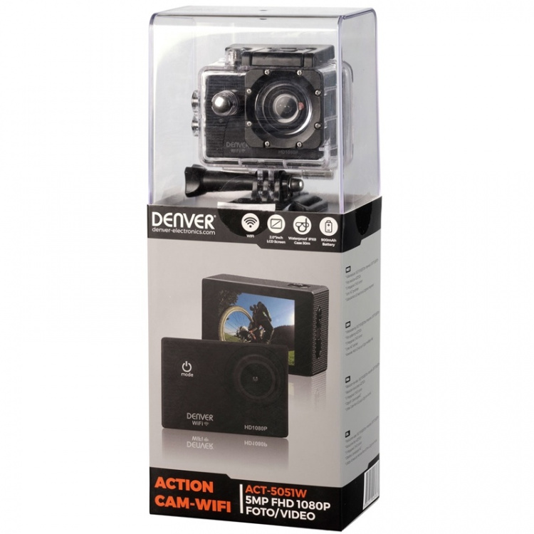 Denver FULL HD Action cam with Wi-Fi Denver FULL HD Action cam with Wi-Fi