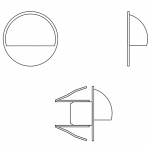 LightsOn Aries 4 lampor 10lm Ø3,5cm