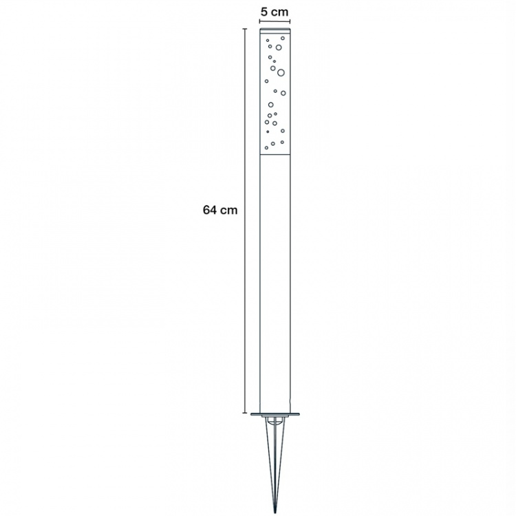 LightsOn Pollux-pollari musta
